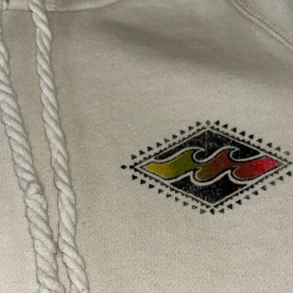 Billabong’s Sailing ⛵️Hoodie with Back Fade Logo Kangaroo 🦘 Pockets🚤 Rope pulls - Picture 7 of 17